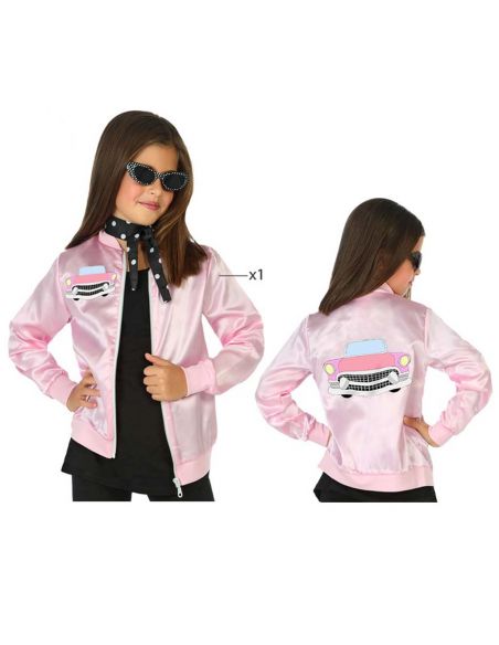 Disfraz Chaqueta Años 50 para niña Tienda de disfraces online - Mercadisfraces