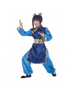 Disfraz Japonesa Azul Niña Tienda de disfraces online - Mercadisfraces
