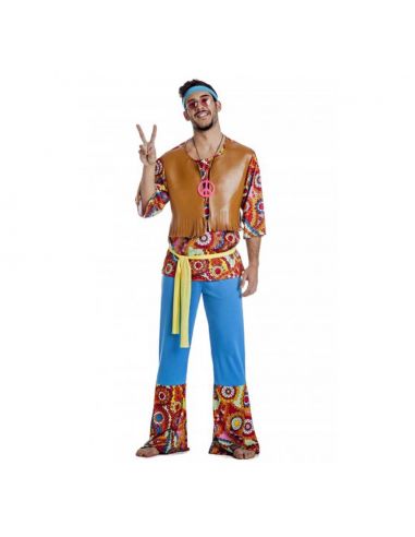 Disfraz de Hippie de Hombre Tienda de disfraces online - Mercadisfraces