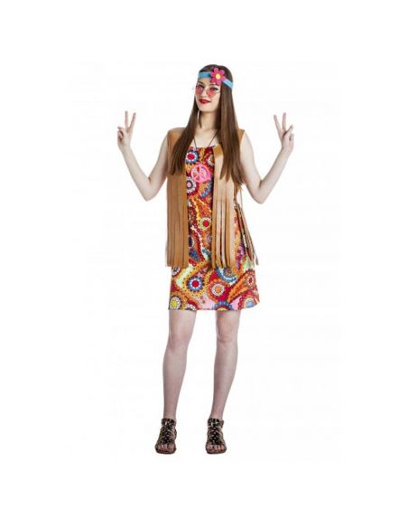 Disfraz de Hippie de Mujer Tienda de disfraces online - Mercadisfraces Disfraz de Hippie de Mujer Tienda de disfraces online - Mercadisfraces