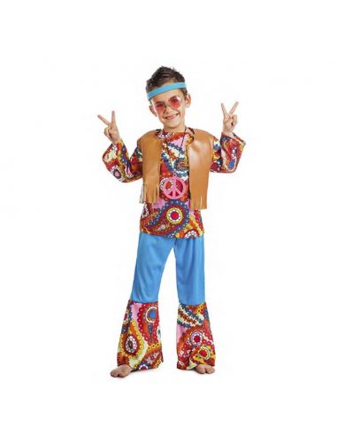 Disfraz de Hippie de Niño Tienda de disfraces online - Mercadisfraces