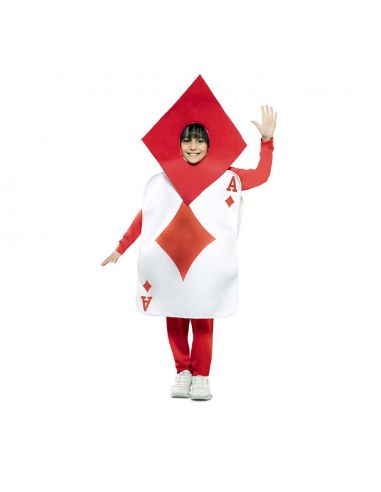 Disfraz de Carta de As de Diamantes Infantil Tienda de disfraces online - Mercadisfraces