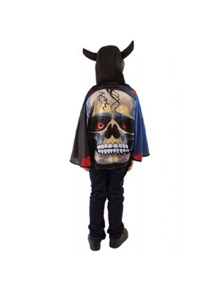 Capa Impresa Skull Tienda de disfraces online - Mercadisfraces