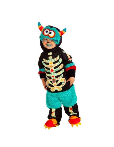 Disfraz Monster Catrina Azul Tienda de disfraces online - Mercadisfraces