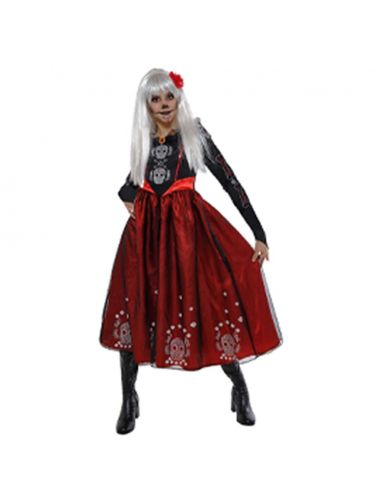 Disfraz Princesa de los Muertos Infantil Tienda de disfraces online - Mercadisfraces