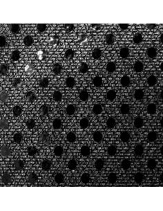 Tela de Lentejuela Redonda Negra 3mm Tienda de disfraces online - Mercadisfraces