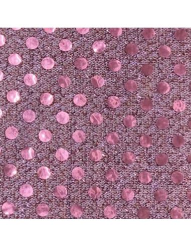 Tela de Lentejuela Redonda Rosa 3mm Tienda de disfraces online - Mercadisfraces