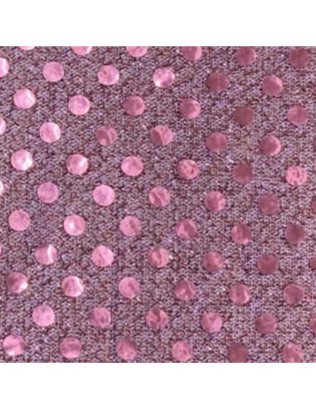 Tela de Lentejuela Redonda Rosa 3mm Tienda de disfraces online - Mercadisfraces