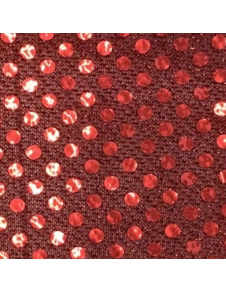 Tela de Lentejuela Redonda Roja 3mm Tienda de disfraces online - Mercadisfraces