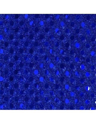 Tela de Lentejuela Redonda Azul 3mm Tienda de disfraces online - Mercadisfraces