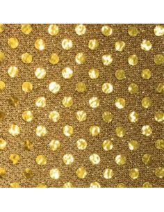 Tela de Lentejuela Redonda Oro 6mm Tienda de disfraces online - Mercadisfraces
