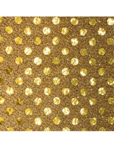 Tela de Lentejuela Redonda Oro 6mm Tienda de disfraces online - Mercadisfraces