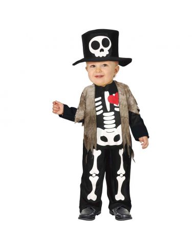 Disfraz Esqueleto Bebé Tienda de disfraces online - Mercadisfraces