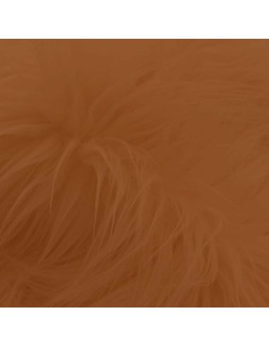 Tela Pelo Largo Camel Oscuro Tienda de disfraces online - Mercadisfraces