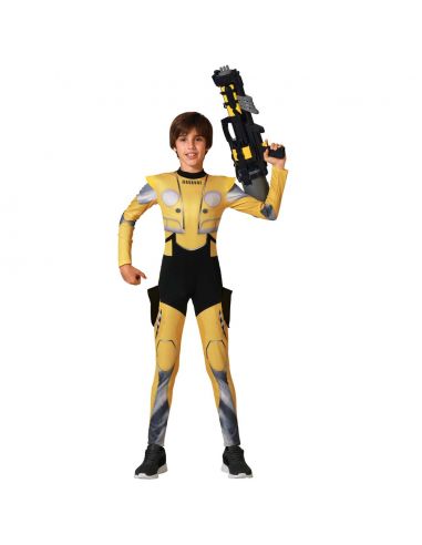 Disfraz Robot Coche Amarillo Infantil Tienda de disfraces online - Mercadisfraces