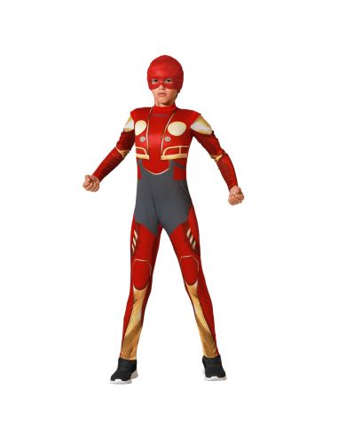Disfraz Héroe Veloz Rojo Infantil Tienda de disfraces online - Mercadisfraces