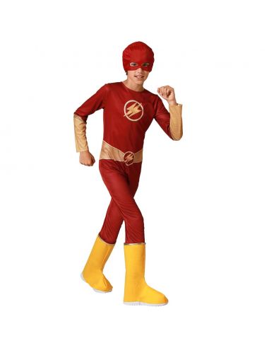 Disfraz Héroe Cómic Rojo Rayo Infantil Tienda de disfraces online - Mercadisfraces