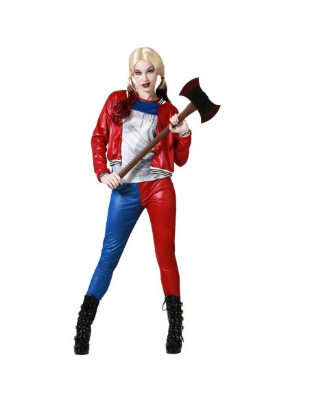 Disfraz Arlequina Azul Mujer Tienda de disfraces online - Mercadisfraces