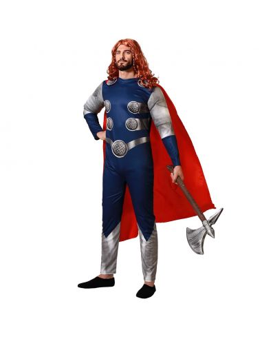 Disfraz Super Héroe Cómic Trueno Adulto Tienda de disfraces online - Mercadisfraces