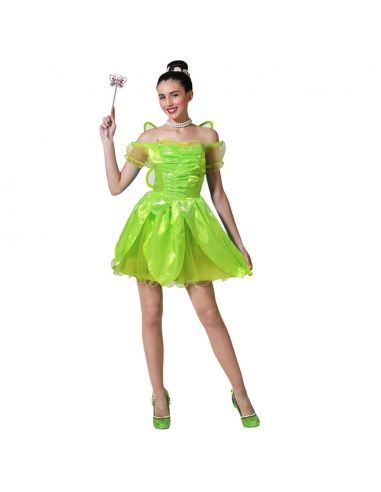 Disfraz Hada Verde Brillante Tienda de disfraces online - Mercadisfraces