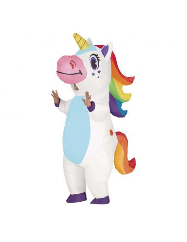 Disfraz Unicornio Hinchable Adulto Tienda de disfraces online - Mercadisfraces