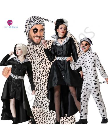 Disfraces para Grupos de Cruella Devil Tienda de disfraces online - Mercadisfraces