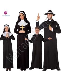 Disfraces para Grupos de Curas y Monjas Tienda de disfraces online - Mercadisfraces