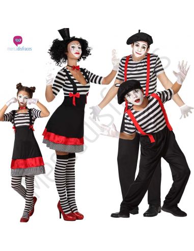 Disfraces para Grupos de Mimo Tienda de disfraces online - Mercadisfraces