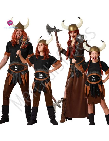 Disfraces para Grupos de Vikingos Guerreros Tienda de disfraces online - Mercadisfraces
