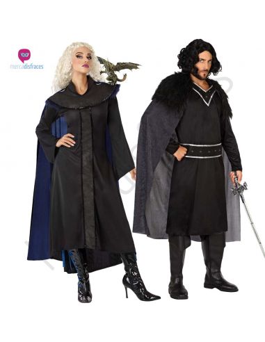 Disfraces para Parejas de Guerreros Dragones Tienda de disfraces online - Mercadisfraces