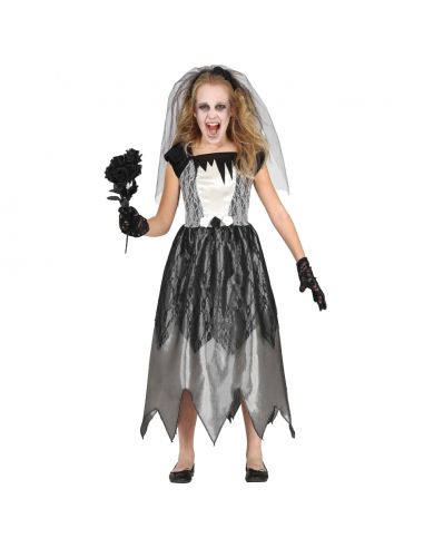 Disfraz Novia Fantasma Ghost Bride infantil Tienda de disfraces online - Mercadisfraces