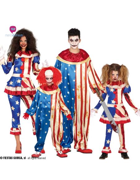 Disfraces para Grupos de Payasos Patriot Tienda de disfraces online - Mercadisfraces