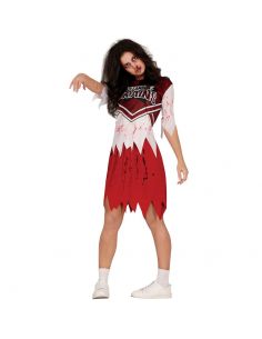 Disfraz Zombie Cheerleader Adulta Tienda de disfraces online - Mercadisfraces