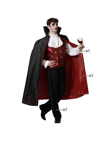 Disfraz de Vampiro hombre Tienda de disfraces online - Mercadisfraces