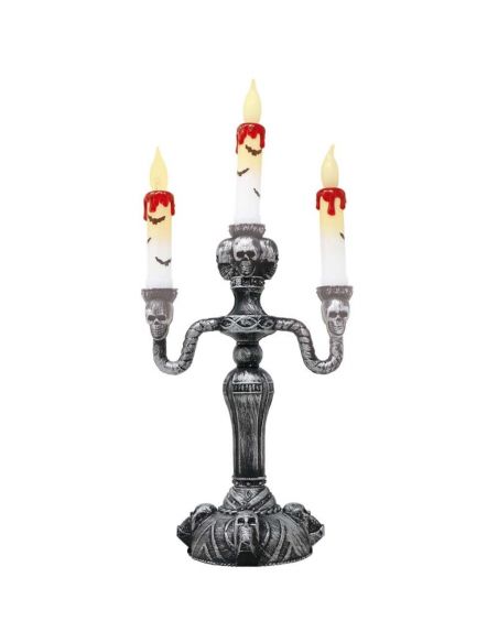 CANDELABRO CON 3 VELAS Tienda de disfraces online - Mercadisfraces CANDELABRO CON 3 VELAS Tienda de disfraces online - Mercadisfraces