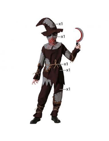 Disfraz Espantapájaros Sangriento Tienda de disfraces online - Mercadisfraces