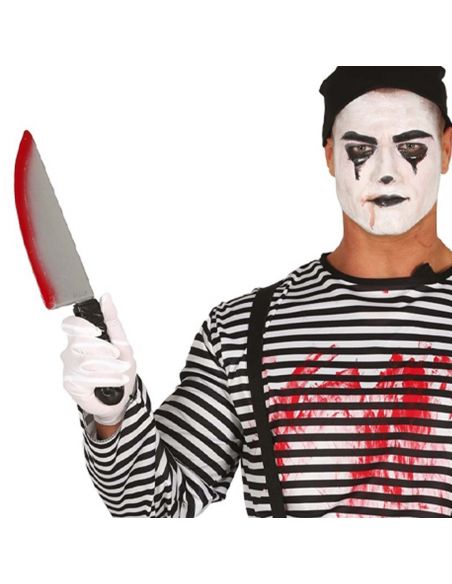 Cuchillo con Sangre 37 cm. Tienda de disfraces online - Mercadisfraces Cuchillo con Sangre 37 cm. Tienda de disfraces online - Mercadisfraces