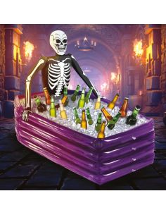 Esqueleto Nevera para Bebidas Hinchable Tienda de disfraces online - Mercadisfraces