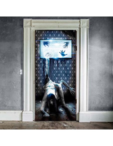 Decoración Puerta Scary TV Tienda de disfraces online - Mercadisfraces Decoración Puerta Scary TV Tienda de disfraces online - Mercadisfraces