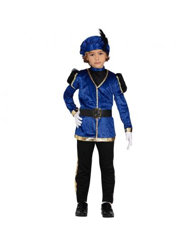 Disfraz Paje infantil azul niño Tienda de disfraces online - Mercadisfraces
