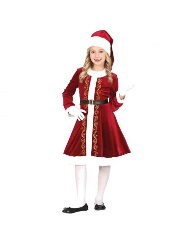 Disfraz de Mama Noel infantíl Tienda de disfraces online - Mercadisfraces