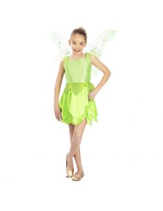 Disfraz de Hada verde con alas infantil Tienda de disfraces online - Mercadisfraces