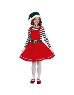 Disfraz Ayudante Santa Claus niña Tienda de disfraces online - Mercadisfraces