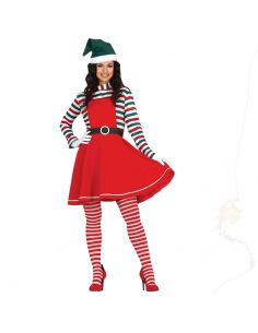Disfraz Ayudante Santa Claus mujer Tienda de disfraces online - Mercadisfraces