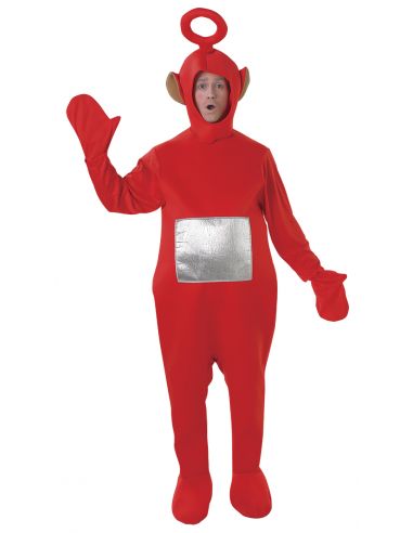 Disfraz Teletubbie Rojo Po para adulto Tienda de disfraces online - Mercadisfraces