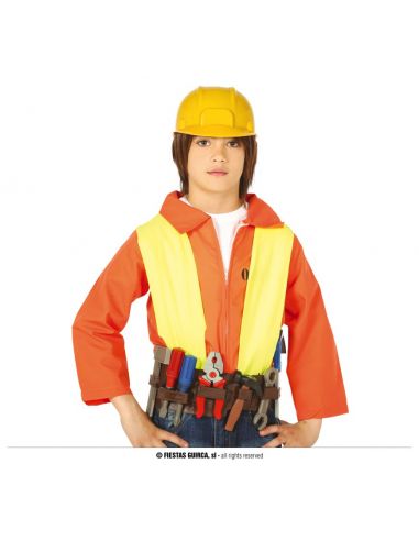 Cinturón Herramientas con casco Tienda de disfraces online - Mercadisfraces