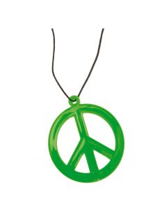 Colgante Símbolo de la Paz Tienda de disfraces online - Mercadisfraces