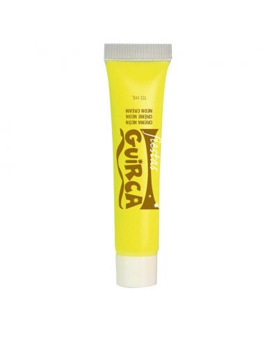 Maquillaje crema amarillo neon Tienda de disfraces online - Mercadisfraces