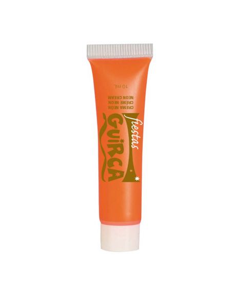 Maquillaje crema naranja neon Tienda de disfraces online - Mercadisfraces