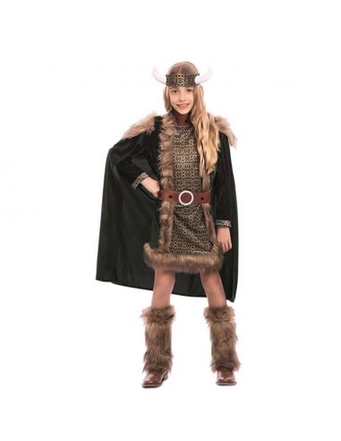 Disfraz de Vikinga niña Tienda de disfraces online - Mercadisfraces